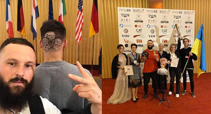 Украинский барбер выиграл чемпионат мира по парикмахерскому искусству