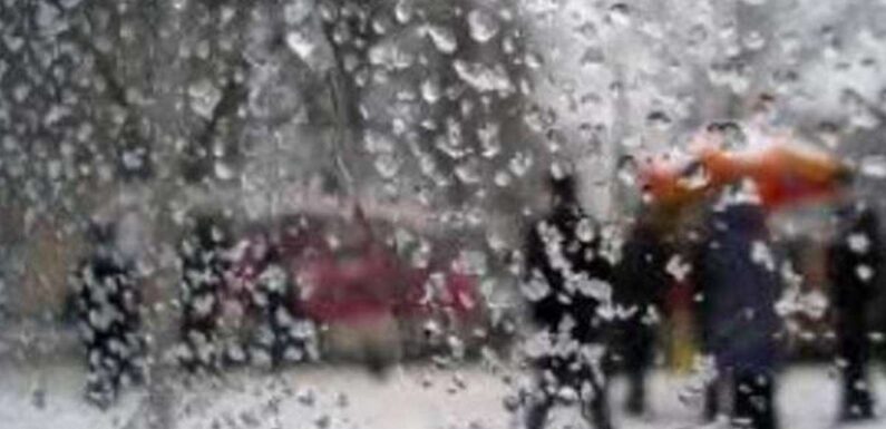 На початку нового тижня на Сумщині збережеться нестійка погода з мокрим снігом та дощем