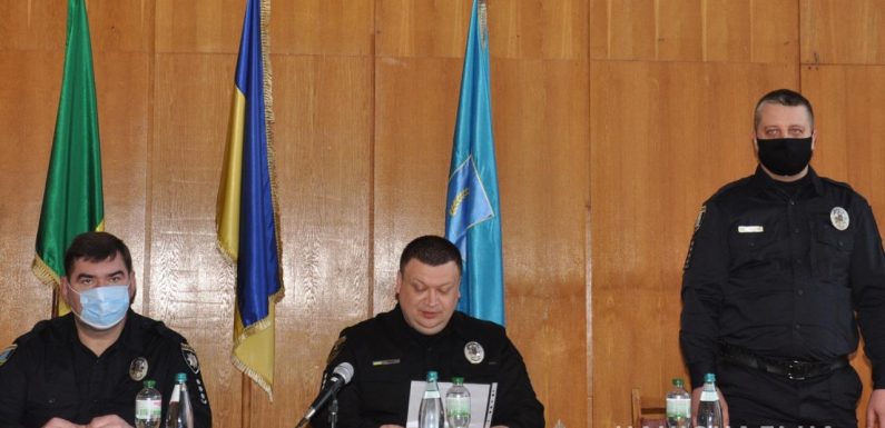 Начальник обласної поліції відвідав Ямпільське відділення