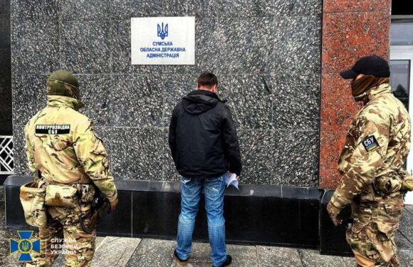 СБУ затримала російського агента, який  намагався влаштуватися на роботу до Сумської ОВА